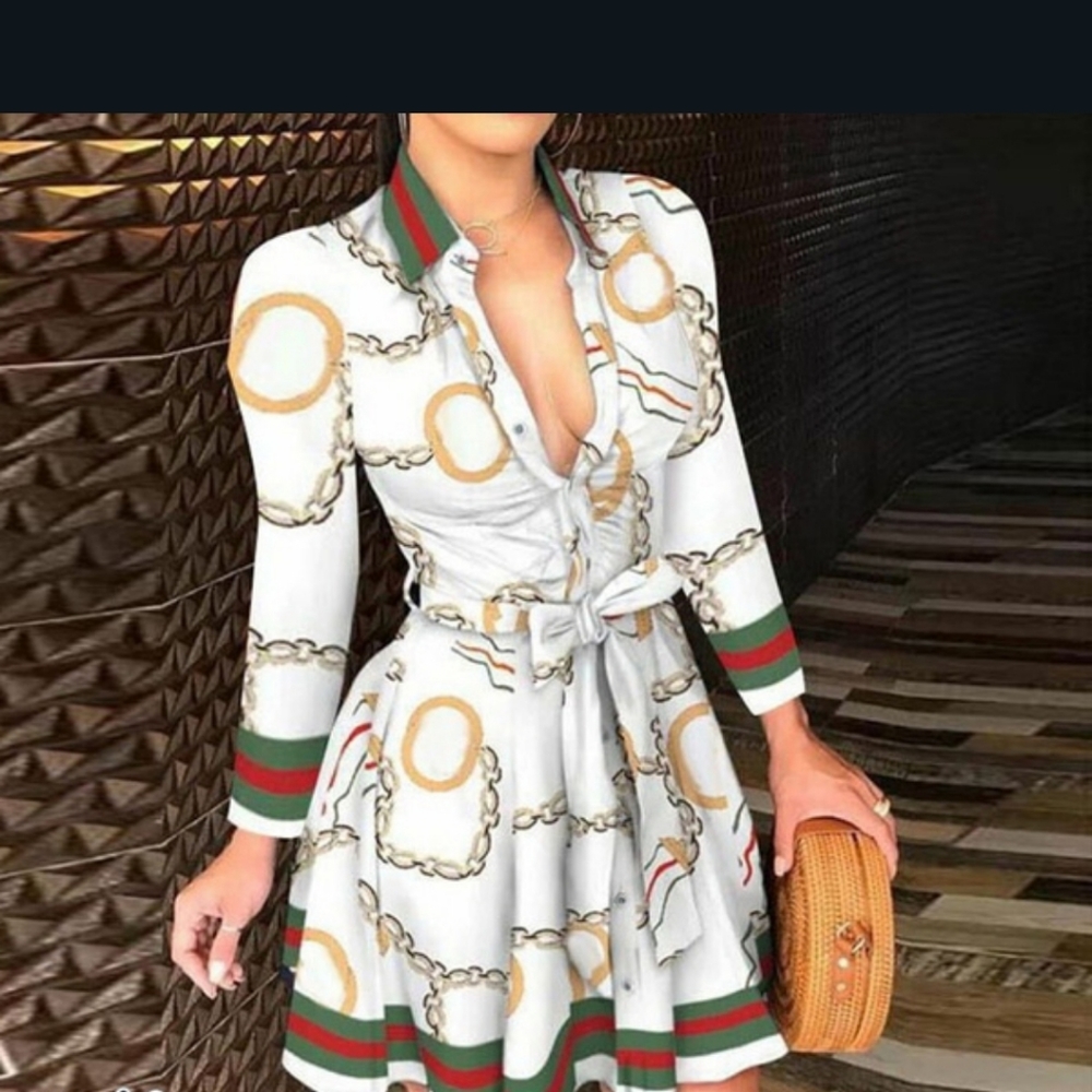 Beautiful button up dress